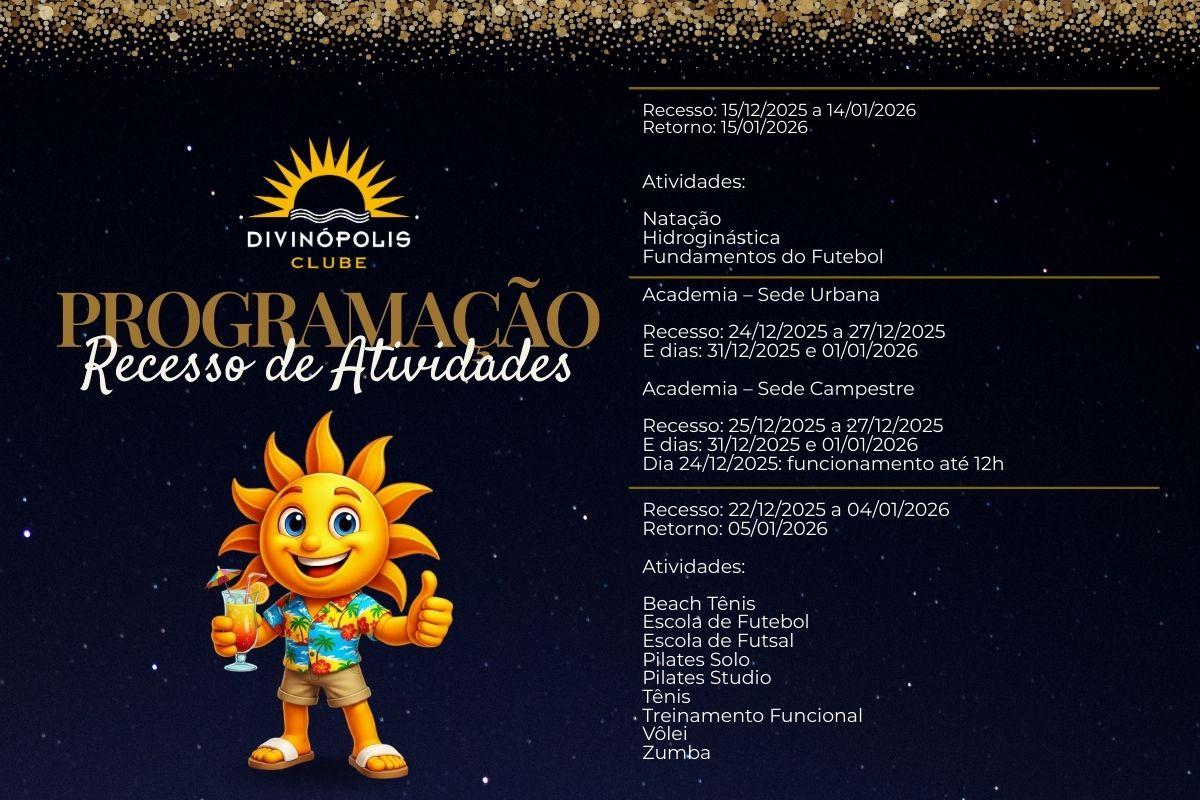 Programação de Recesso